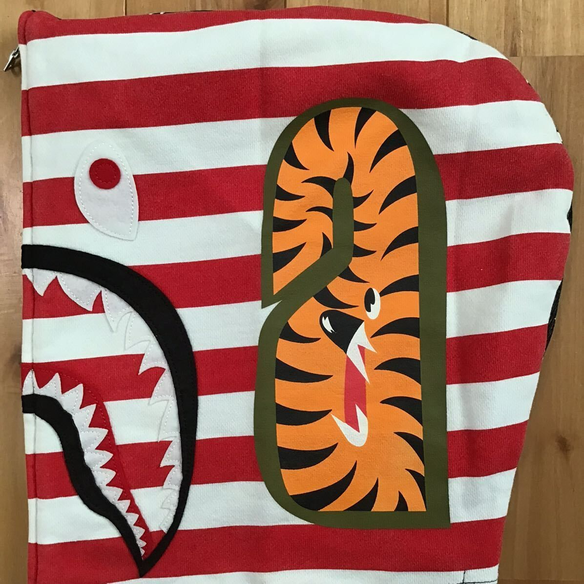 星条旗 シャーク パーカー Mサイズ American shark full zip hoodie a bathing ape BAPE sta  USA エイプ ベイプ アベイシングエイプ - メルカリ