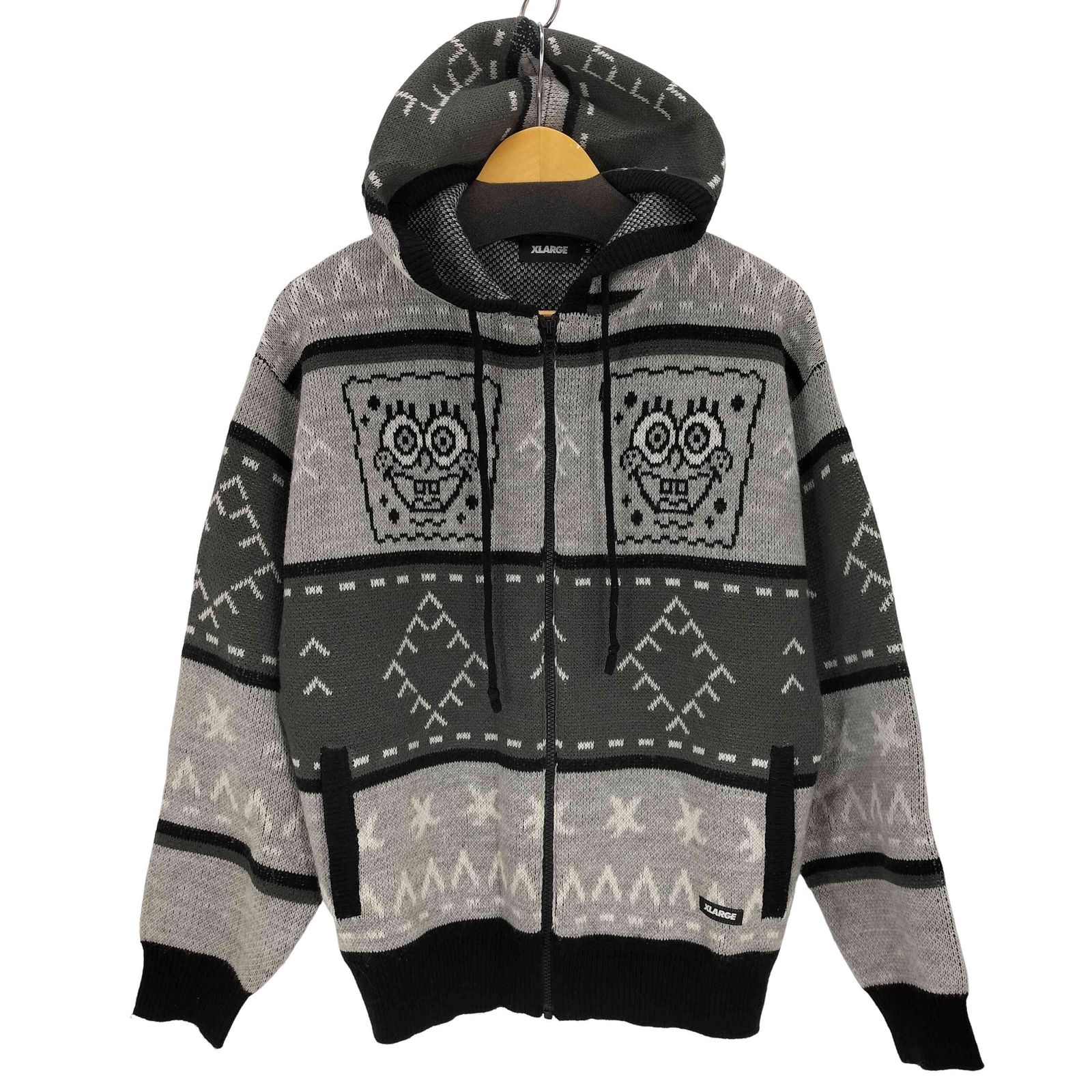 エクストララージ XLARGE KNIT HOODIE メンズ JPN M