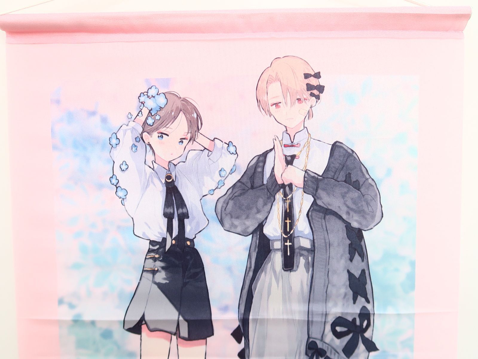 ハレルヤベイビー うさにゃーおそろいアクセ ピアス lafary 仔縞楽々