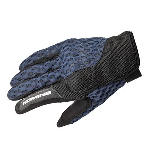【新品・5営業日で発送】コミネ GK-243 Protect Cooling Mesh Gloves 06-243 色:Navy サイズ:XL