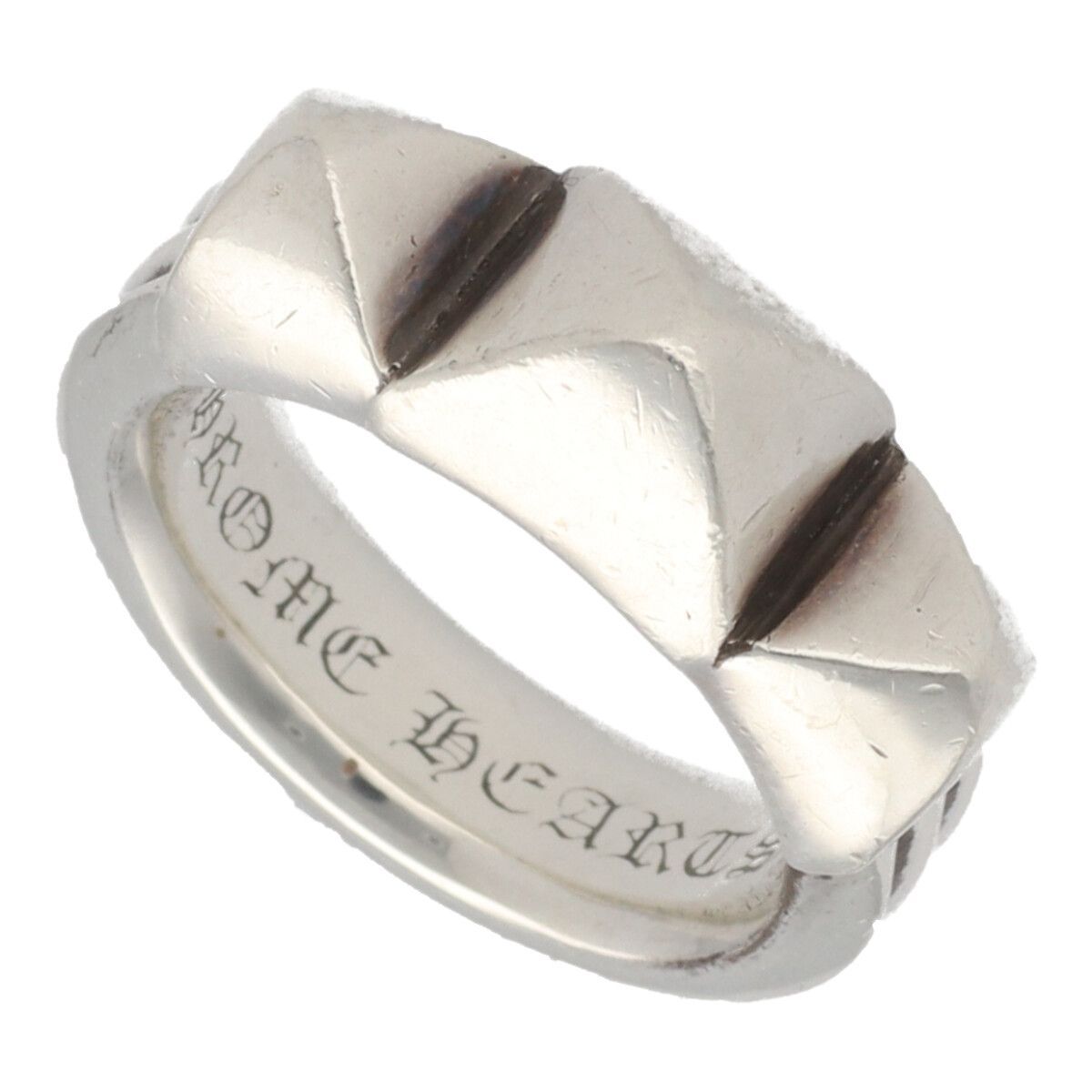 CHROME HEARTS クロムハーツ ワックスドパンクリング 18号 SV925 シルバー 指輪 アクセサリー 25012270 RS