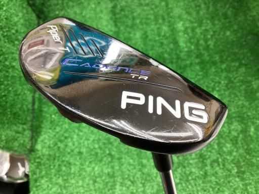 【】 ピン CADENCE TR Piper T(青) 34インチ パター PT スチール (フレックスその他) メンズ 男性用 右利き 右用 Dランク ゴルフクラブ