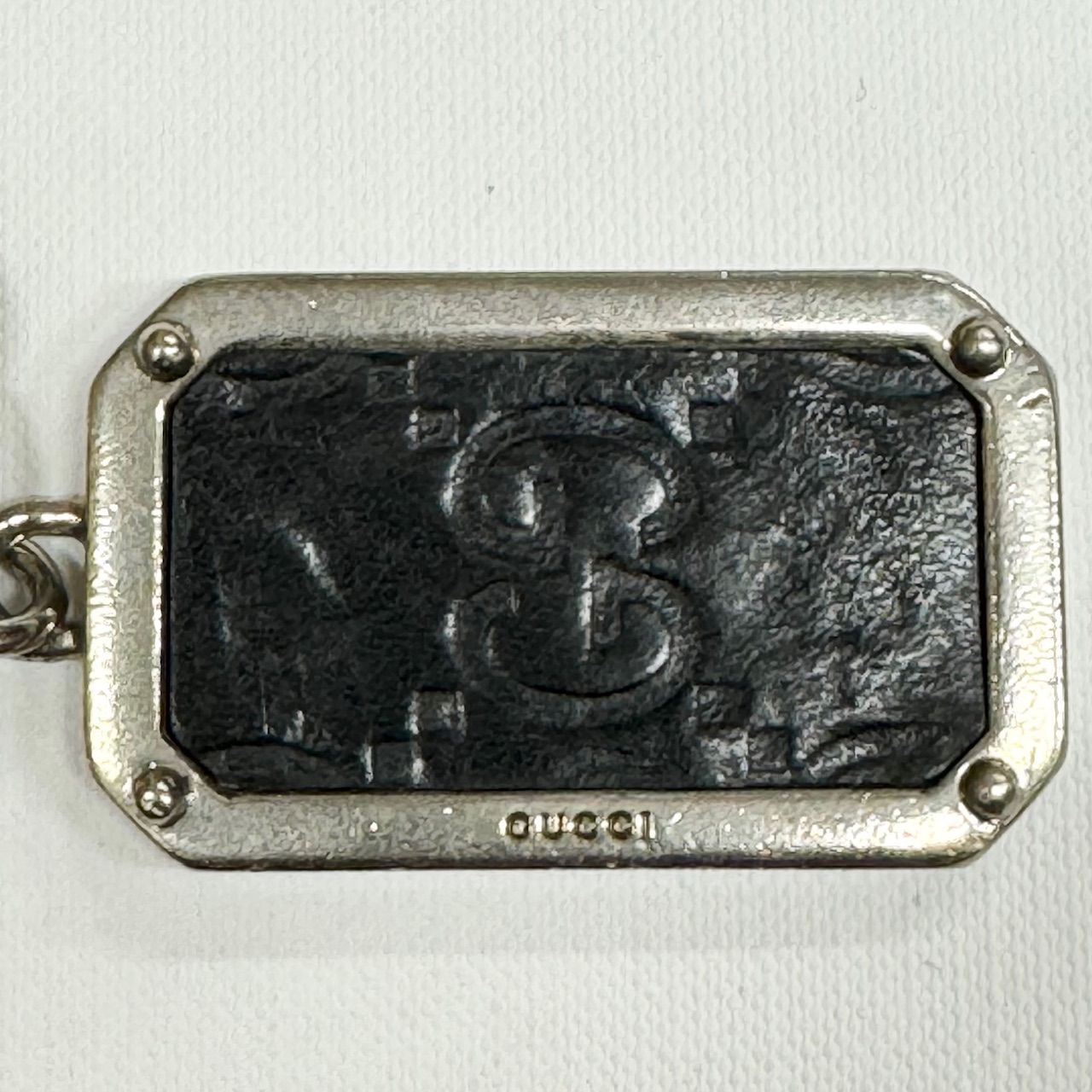 GUCCI レザーキーホルダー (グッチ キーリング) GUCCI グッチ グッチシマ 478136 ドリアン キーリング