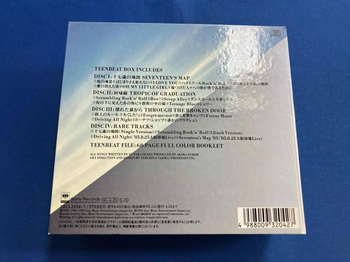 尾崎豊 CD YUTAKA OZAKI TEENBEAT BOX(4CD) - メルカリ