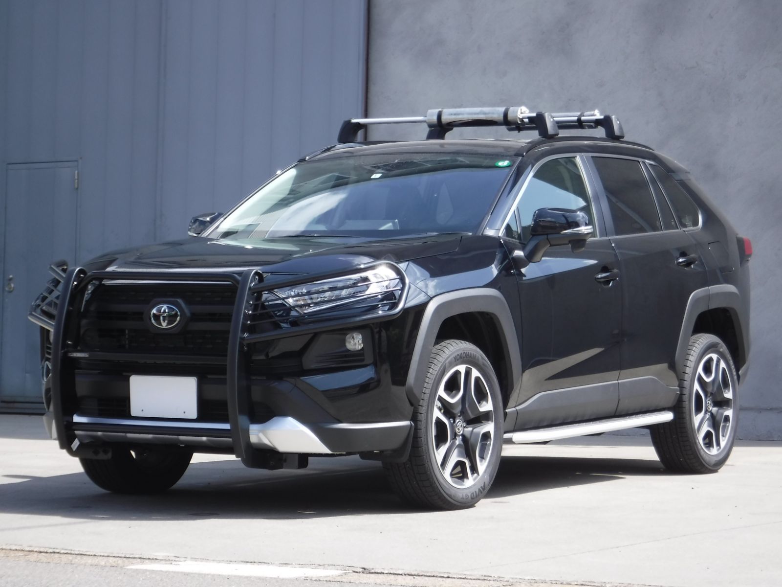 TOYOTA RAV4 オージースタイル フロント グリルガード スチール製 
