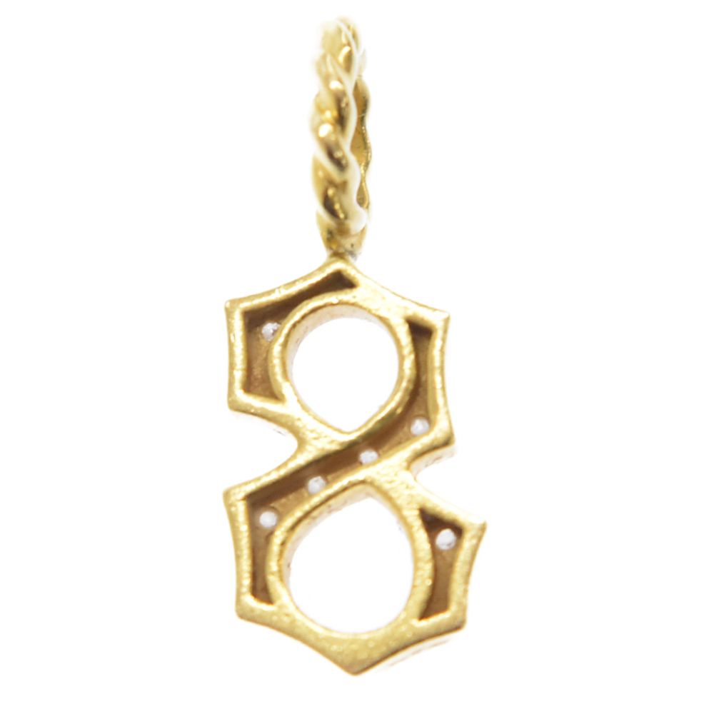 SJX (エスジェイエックス) DIAMOND NUMBER CHARM(8) ダイヤモンド 