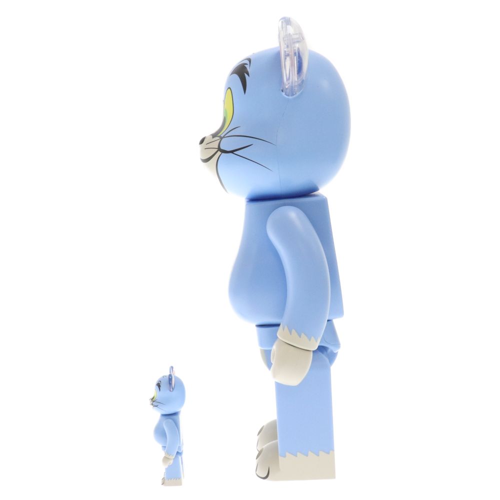 MEDICOM TOY - MEDICOM TOY メディコムトイ BE@RBRICK TOM Classic Color 100%&400% ベアブリック トムとジェリー トム クラシックカラー フィギュア ブルー MEDICOM TOY (メディコムトイ) BE@RBRICK TOM Classic Color 100
