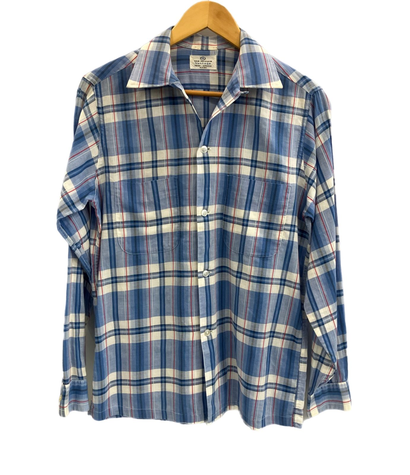 ヴィンテージ vintage 50's~60's 50~60年代 VAN HUSEN チェック