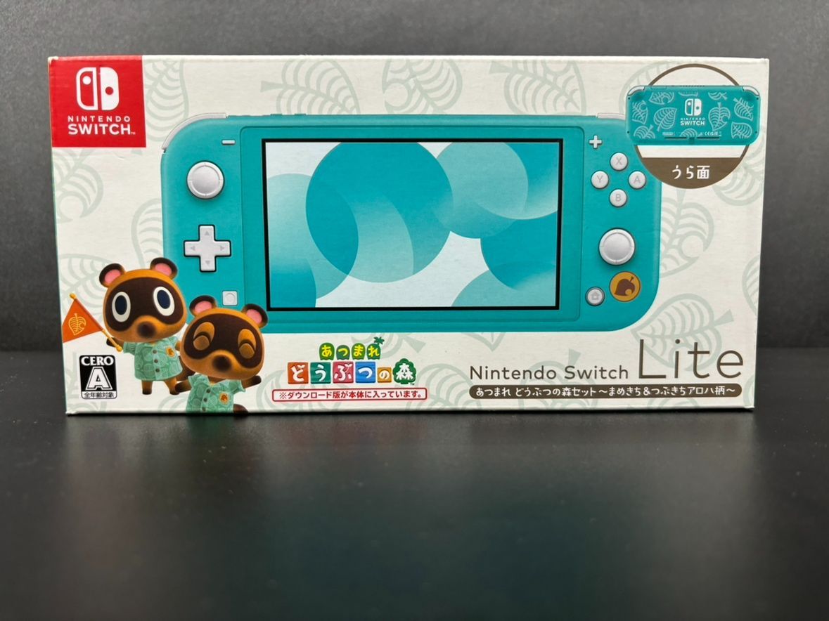 美品Nintendo Switch Lite あつ森まめきち＆つぶきちアロハ柄 61DCUwb1ZyL._UF1000,1000_QL80_.jpg