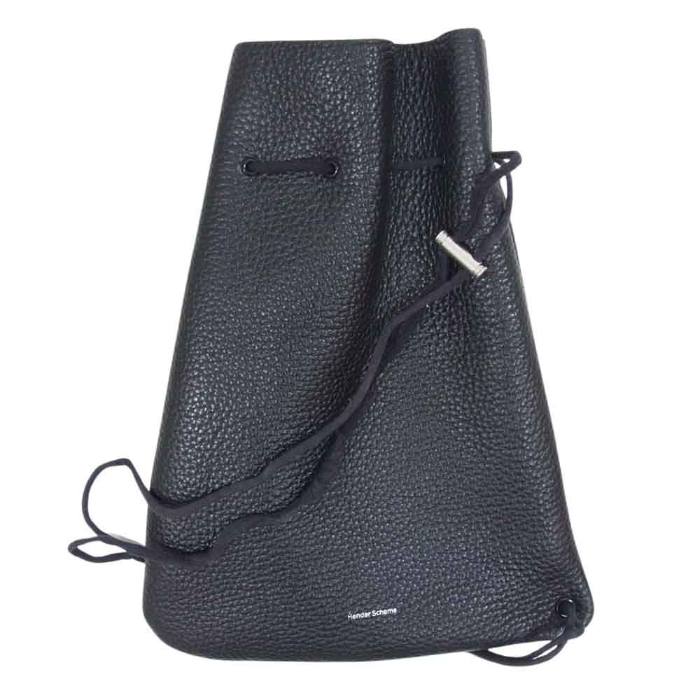 Hender Scheme Zacc エンダースキーマ 巾着　ブラック Hender Scheme（エンダースキーマ） ： zacc / 全2色 ： ol-rb-zac