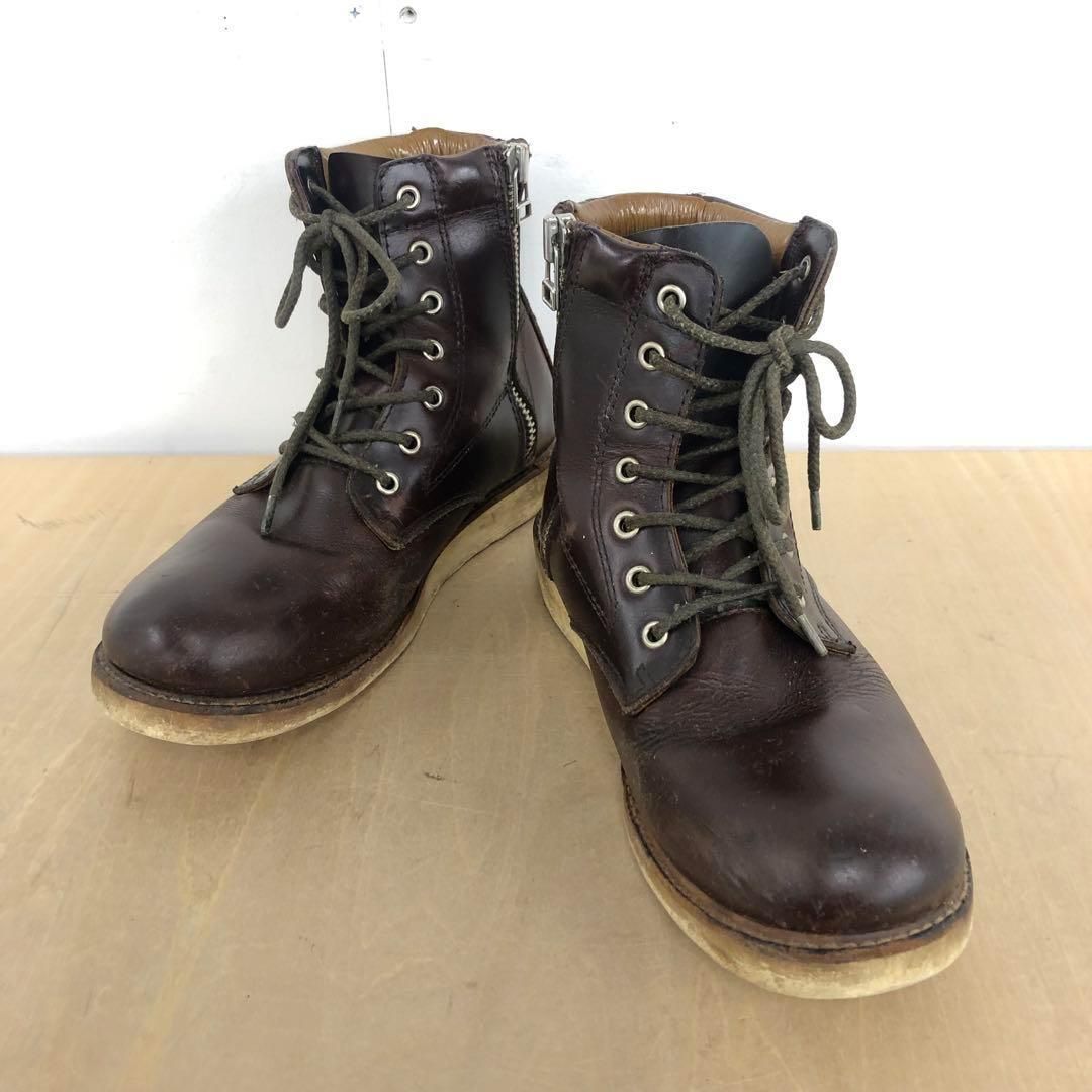 SLOW WEAR LION オイルド レザー ワーク ブーツ クレープ ソール