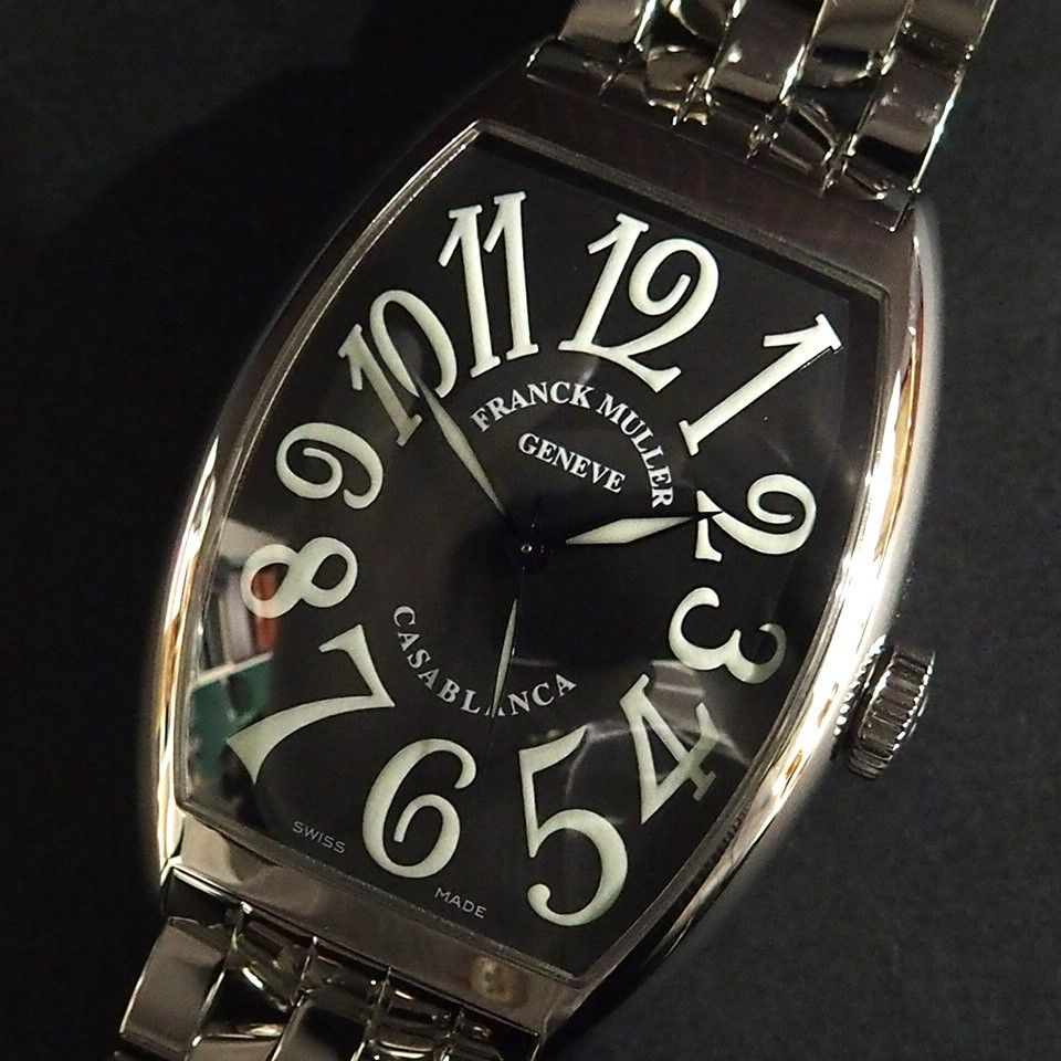 m001 D 新同品 フランクミュラー カサブランカ 6850MC メンズ自動巻腕時計 FRANCK MULLER CASABLANCA