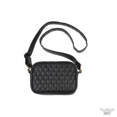 DIN MARKET MULTI POUCH マルチポーチ ブラック バイク装着 ショルダーバッグ シンセティックレザー PU