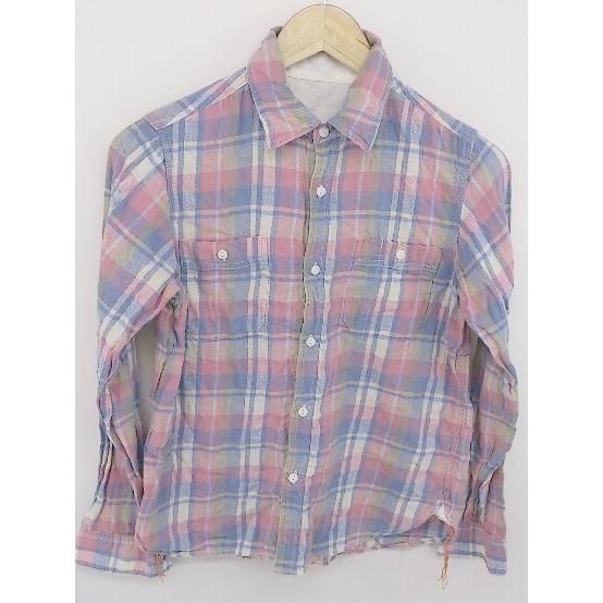 JOURNAL STANDARD relume チェック柄 長袖シャツ 未使用 JOURNAL STANDARD relume シャツ フランネル オンブレ チェック メンズ