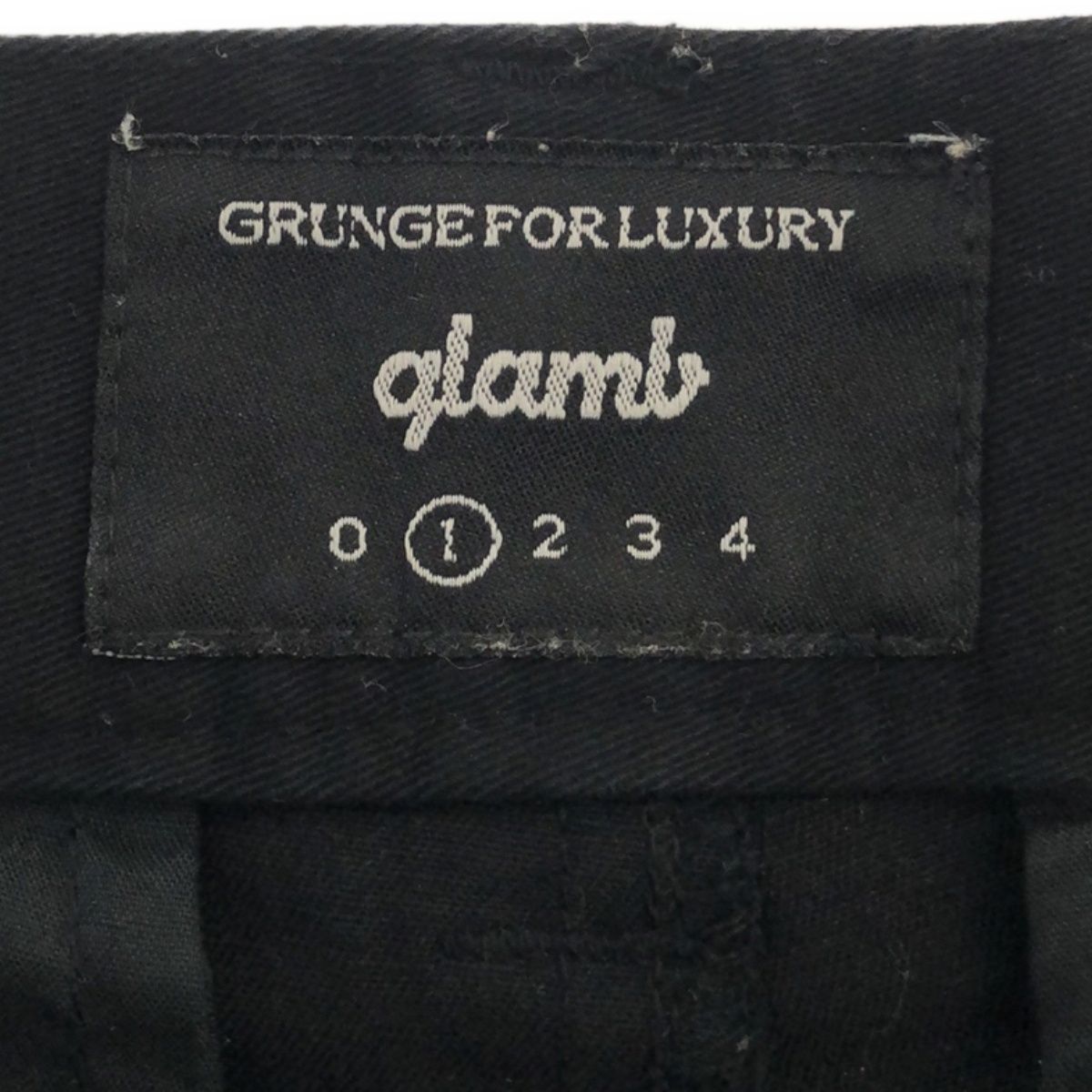 glamb グラム Simon paraffin jodhpurs シモンパラフィンジョッパーズ パンツ GB0319/P01 ブラック 1