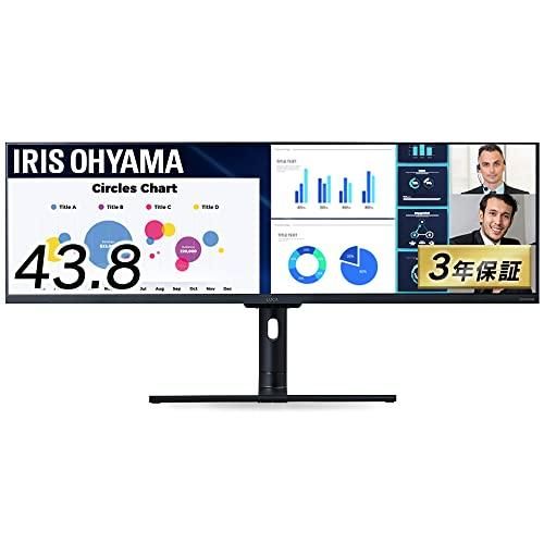 5営業日で発送 IRISOHYAMA アイリスオーヤマ アイリスオーヤマ ウルトラワイドモニター 43.8インチ ILD-AUW43FHDS-B ブラック