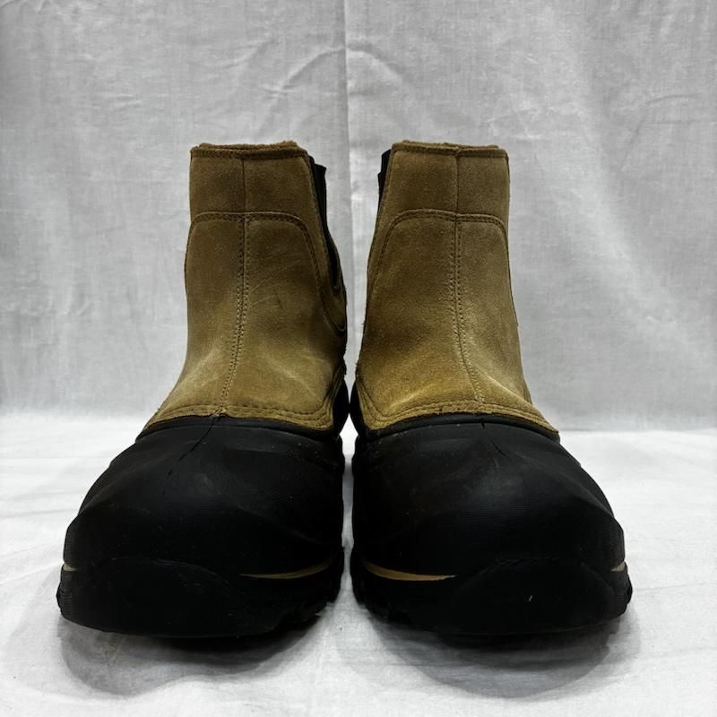  SOREL ソレル アウトドアシューズ NM 2738 BUXTON PULL ON WP スノーブーツ brown US 10 28 cm 防水 スエードブーツ ドレス ビジネスシューズ ブーツ 革靴