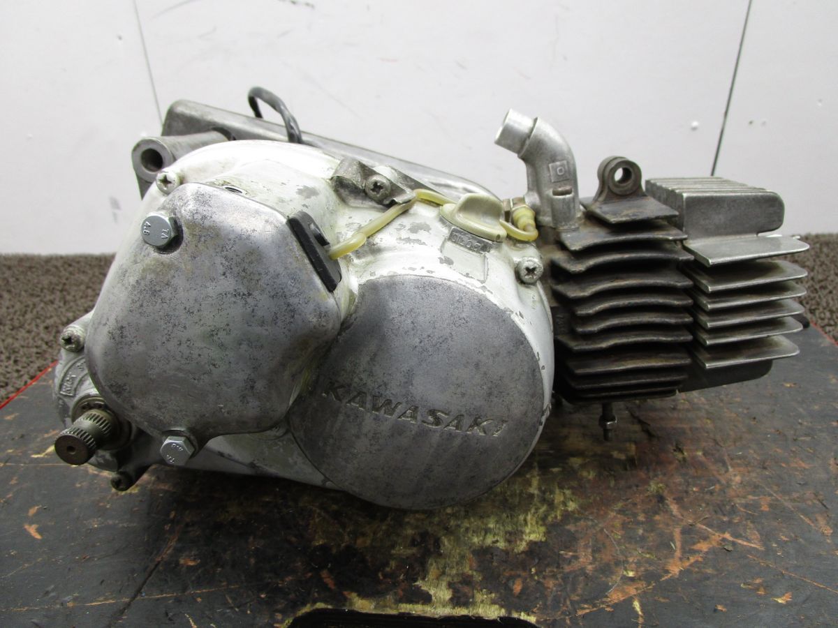 KV75 エンジン Z743 KV075A 始動 済み OH素材に カワサキ KV075AE キャブ車
