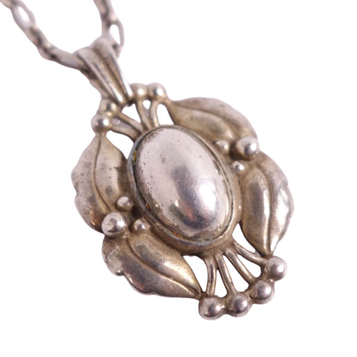 美品 ジョージジェンセン GEORG JENSEN ネックレス ペンダント 20 