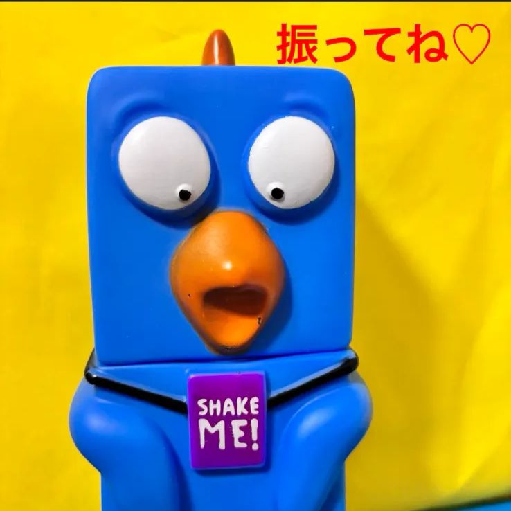 おもしろおもちゃ shake chicken (ブルー) Animolds Shake Me Chicken