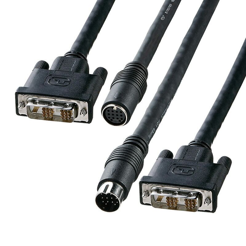 サンワサプライ DVI工事配線ケーブル シングルリンク 15m KC-DVI-K150 1点