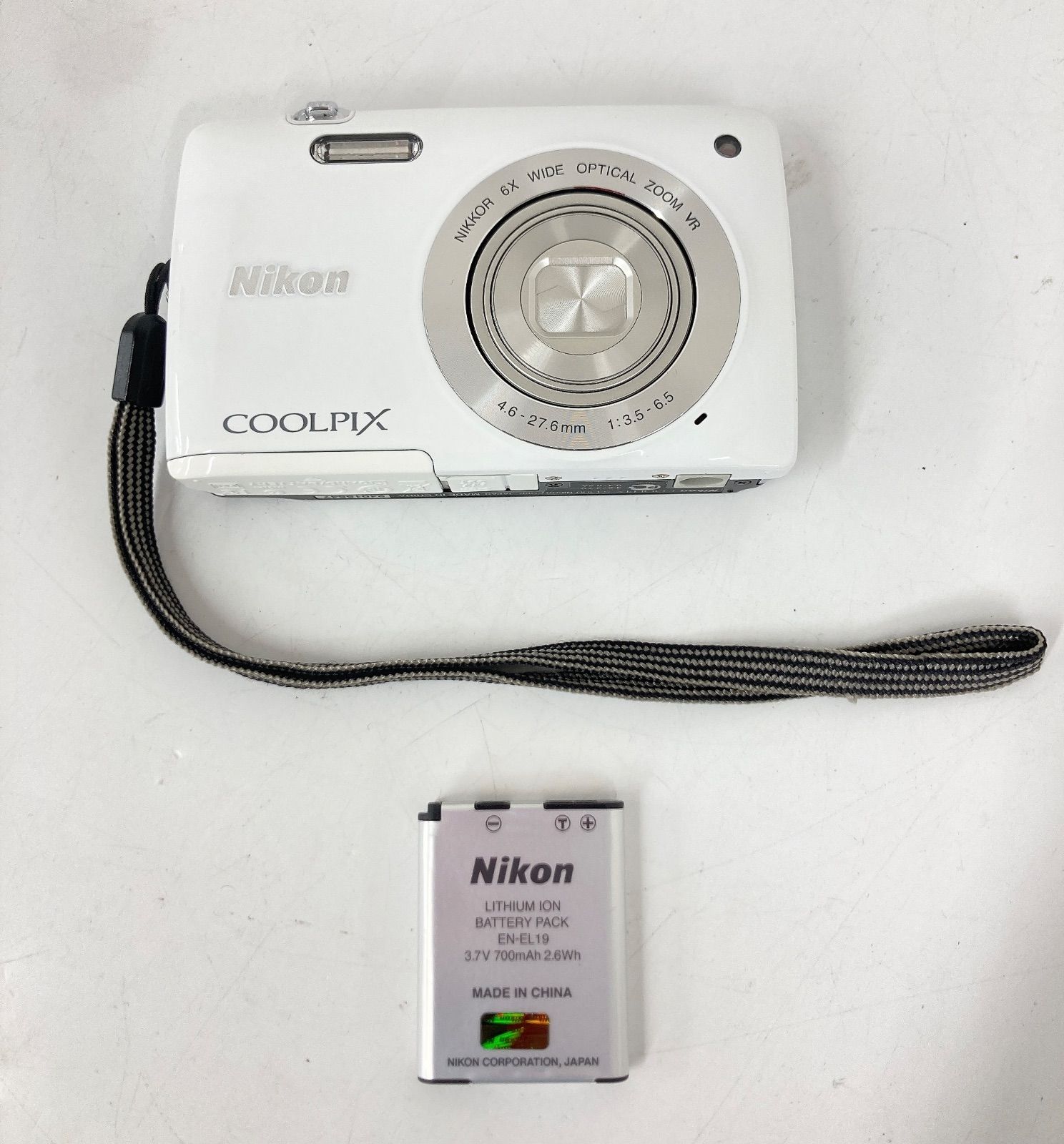 Nikon ニコン COOLPIX デジカメ S4300 ホワイト 通電未確認【カメラ 