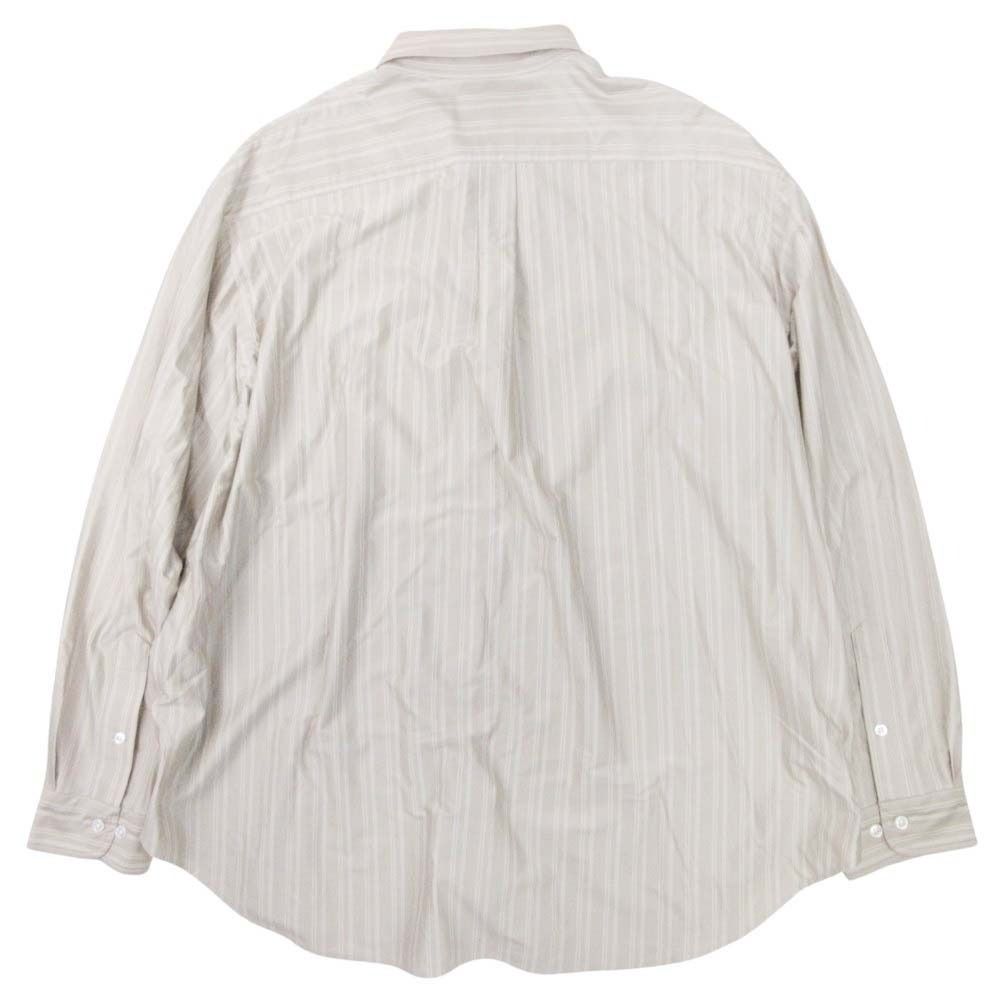 美品 25SS KANEMASA PHIL カネマサフィル 46G Atmosphere Stripe Shirt