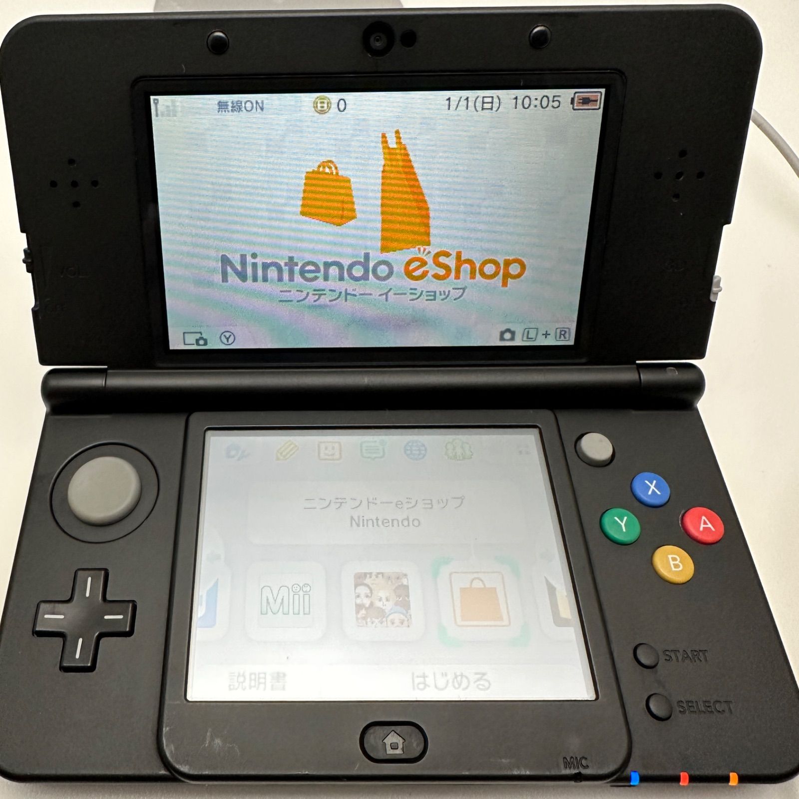 ☆希少 動作良好☆Newニンテンドー3DS 本体 きせかえプレートパック