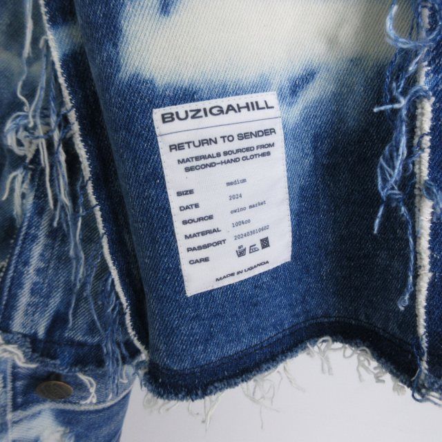 BUZIGAHILL ブジガヒル 希少 デニムジャケット リメイク インディゴ