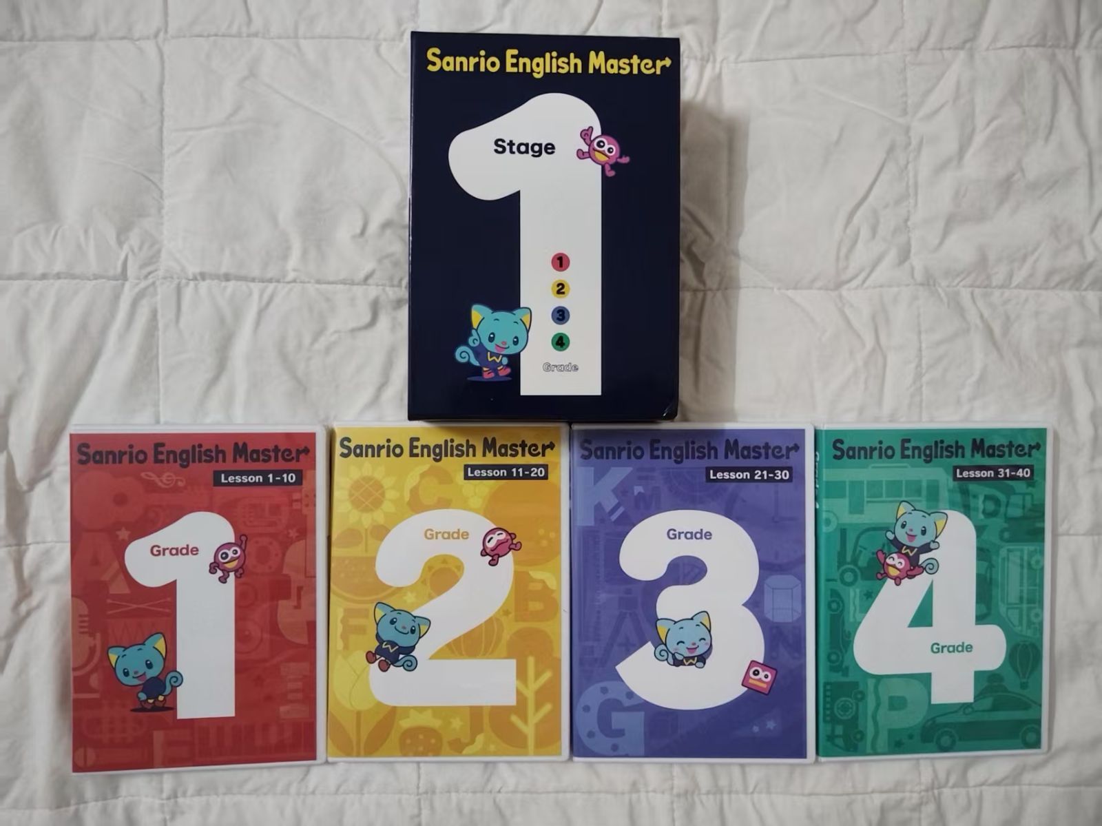 サンリオイングリッシュマスター DVD 1〜4 stage1
