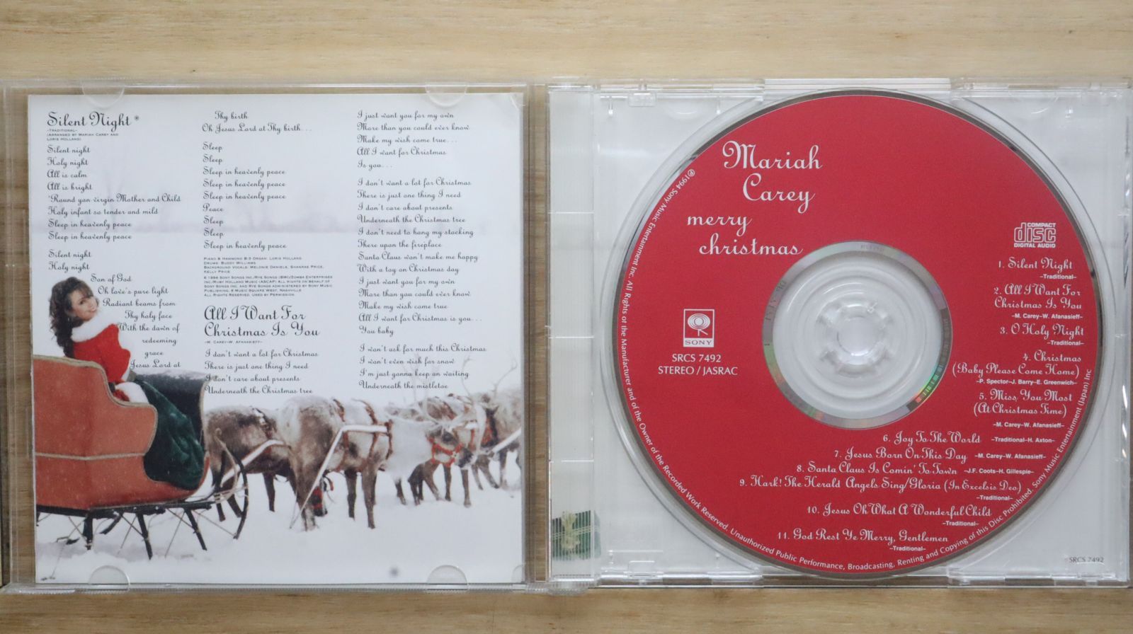 国内盤CD☆マライア・キャリー/Mariah Carey□ メリー