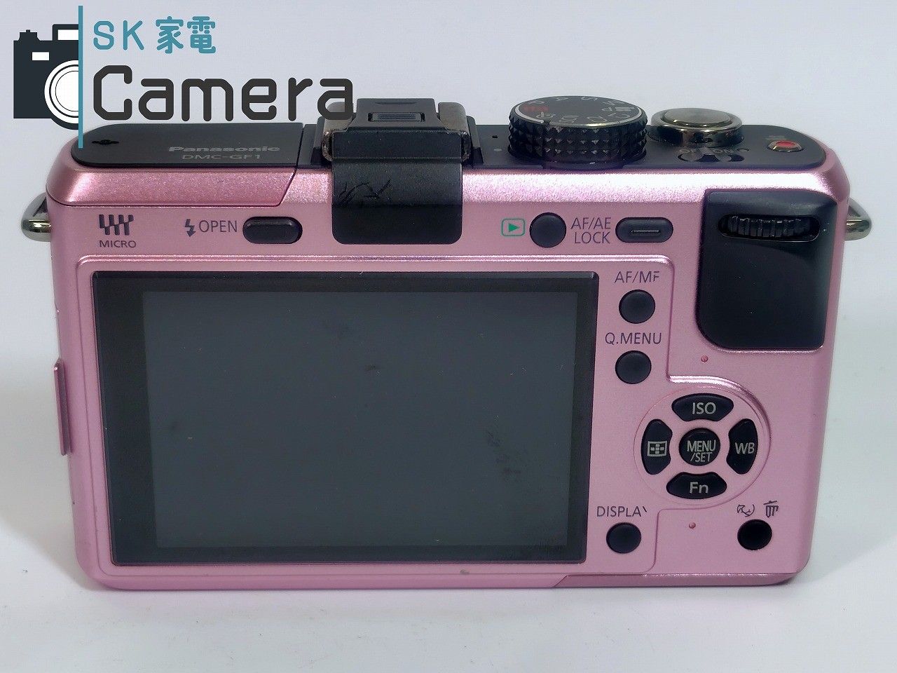 LUMIX GF1 ピンク 本体と付属品 Panasonic DMC-GF1 LUMIX GF1 人気のピンク 電池 充電器付
