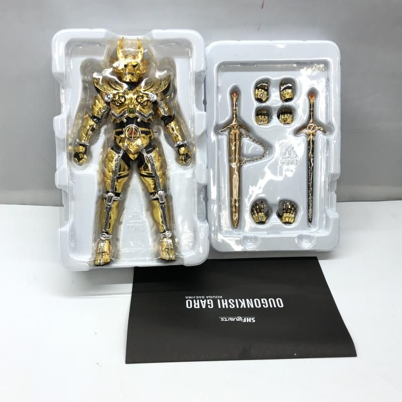 中古】バンダイ S.H.Figuarts(真骨彫製法) 黄金騎士ガロ(冴島鋼