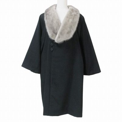 新品未使用品】オンワード樫山 ファー付きカシミアロングコート