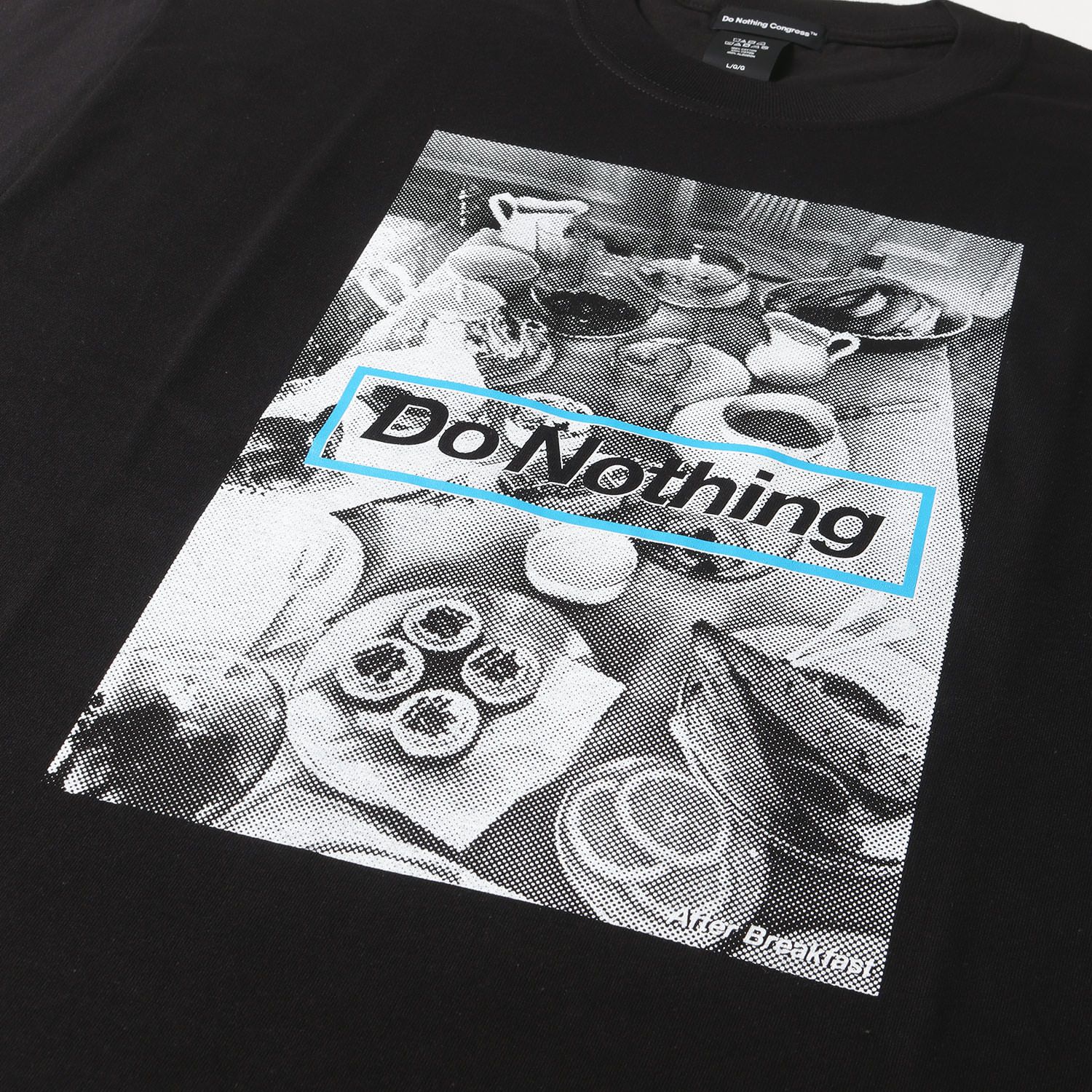 Do Nothing Congress ドゥーナッシングコングレス Tシャツ サイズ:M / ポップアップストア限定 復刻モデル クルーネック Tシャツ / ブラック 黒 / トップス カットソー 半袖【メンズ】【K4481】 新品】Do Nothing Congress ドゥーナッシングコングレス Tシャツ