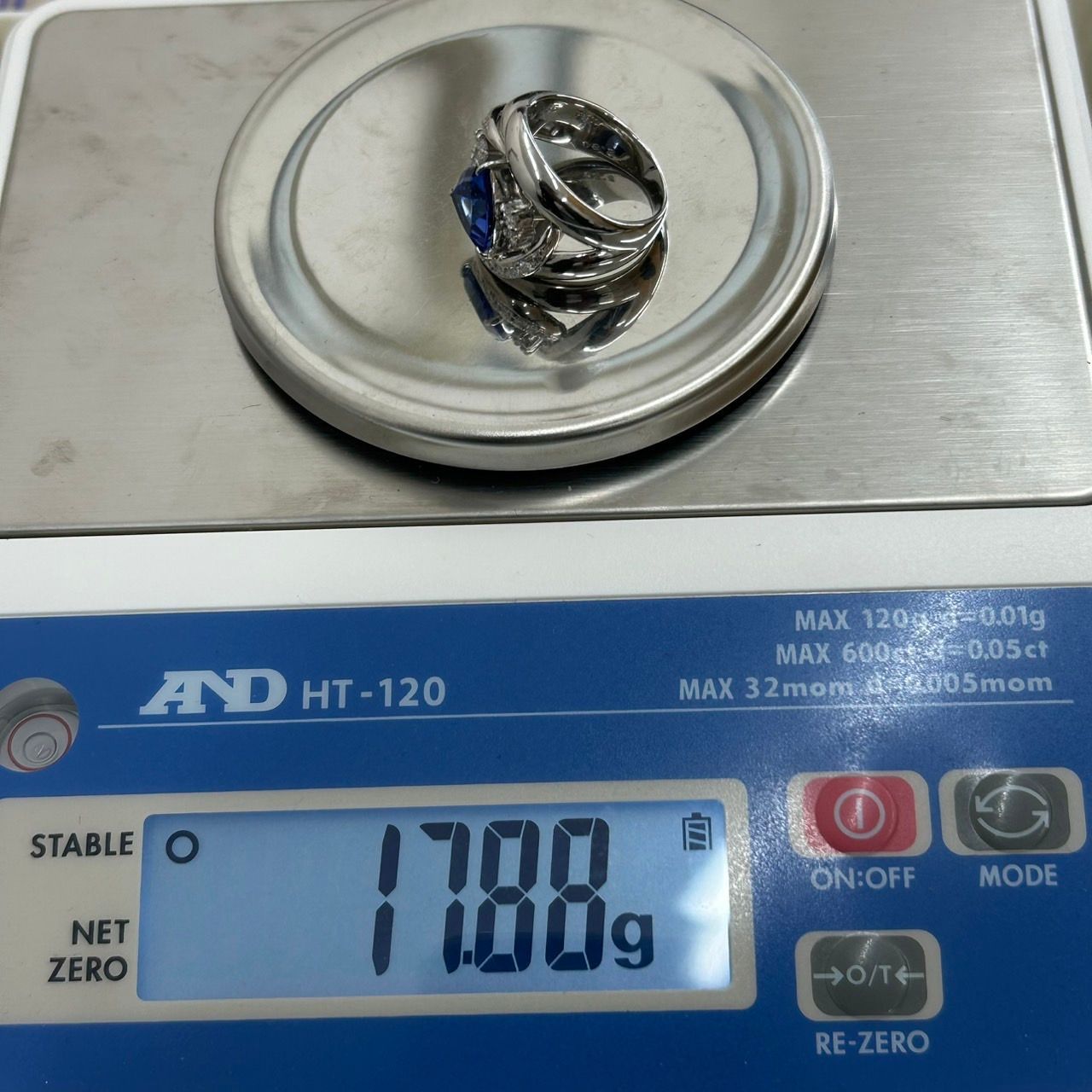 新品仕上済み Pt900 天然 タンザナイト ダイヤモンド リング TZ:2.80ct