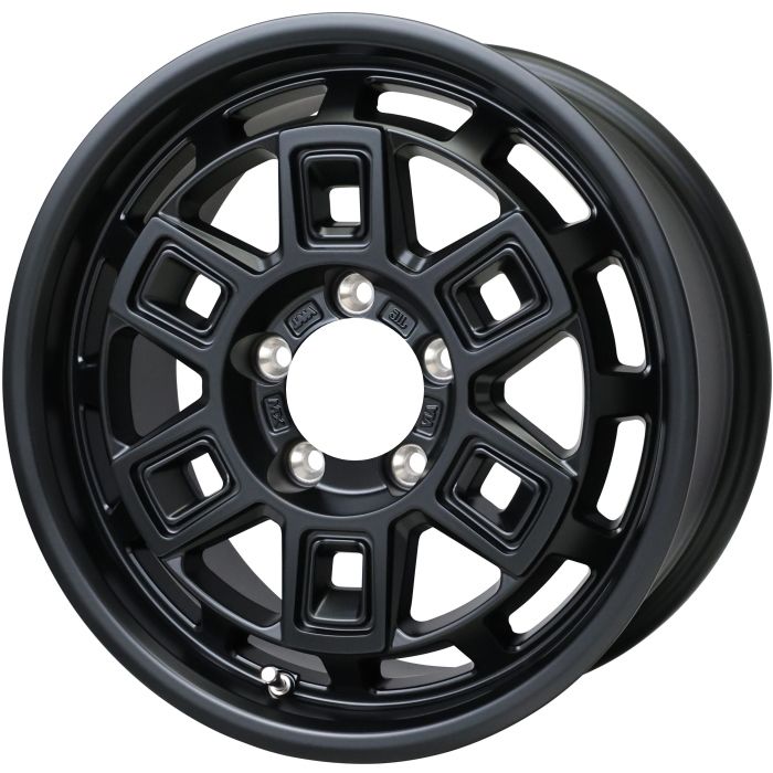 ホイール4本セット MAD CROSS AEVER マットブラック 16インチ 5.5J 20 5H-139.7