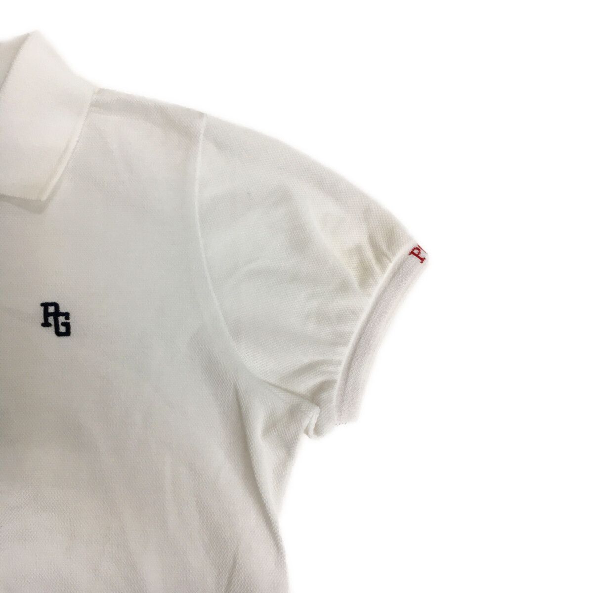 中古 レディース パーリーゲイツ PEARLY GATES 半袖ポロシャツ 0(S) 白