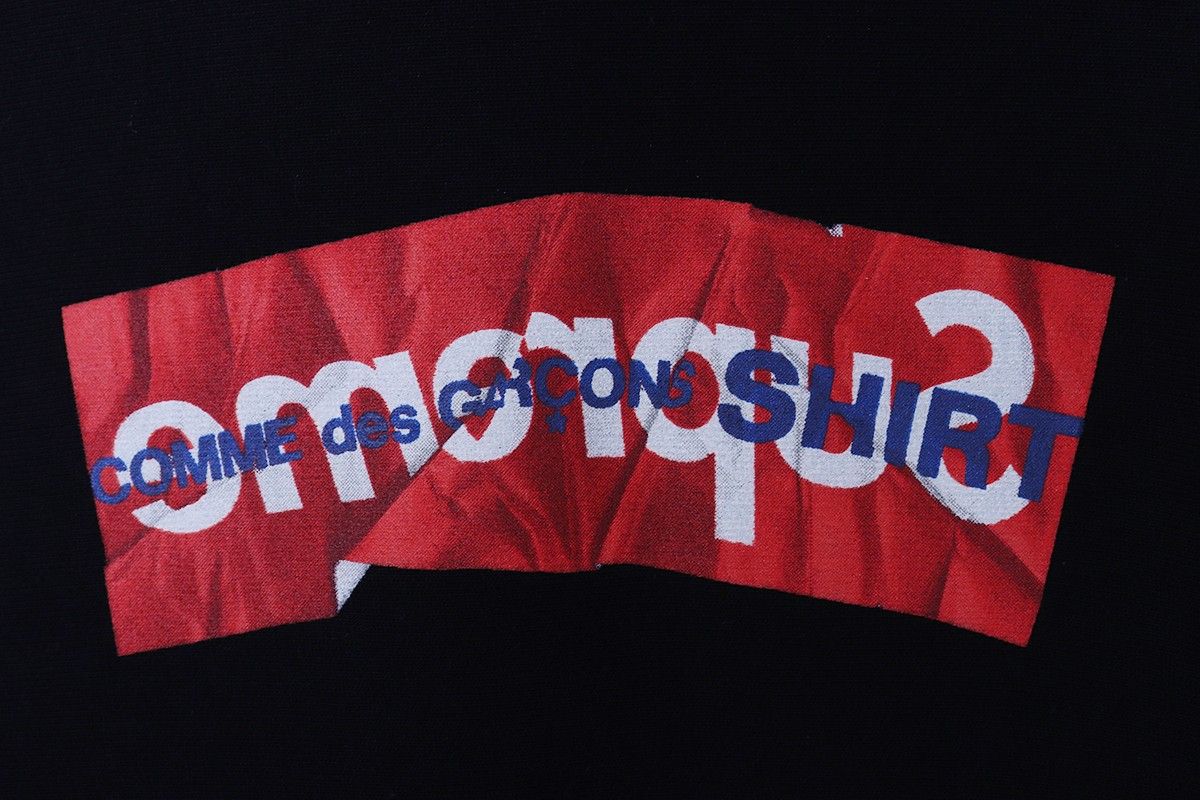 Supreme × COMME des GARCONS ボックスロゴパーカー - メルカリ