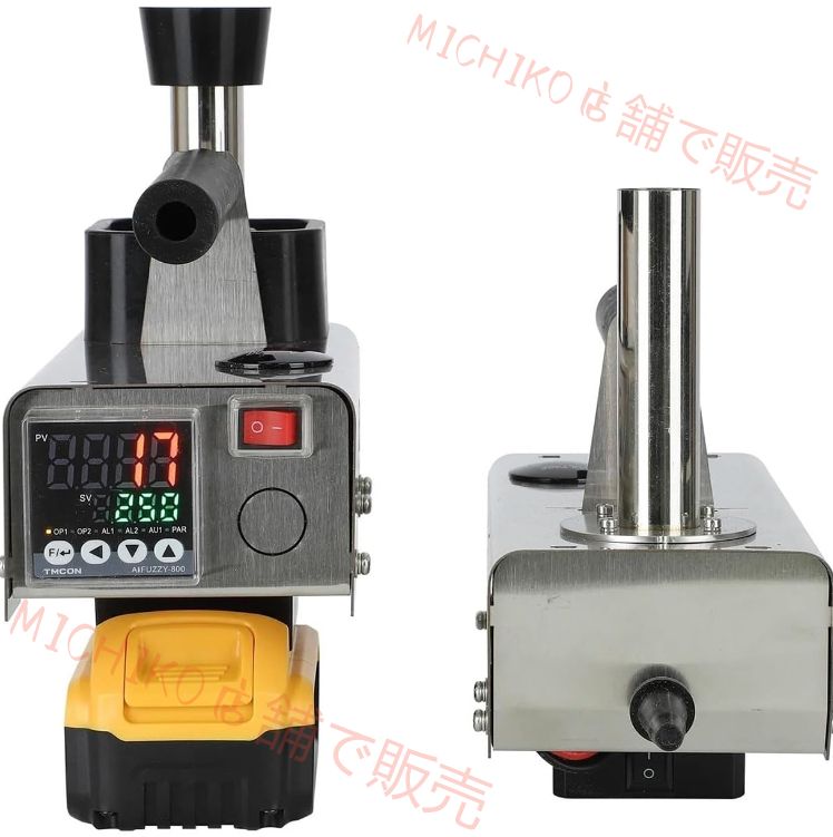 電池式シュウ酸蒸発器 ポータブルシュウ酸ミツバチミツバチダニ治療加熱蒸発器 ミツバチ用効果的な養蜂ツールシュウ酸噴霧器