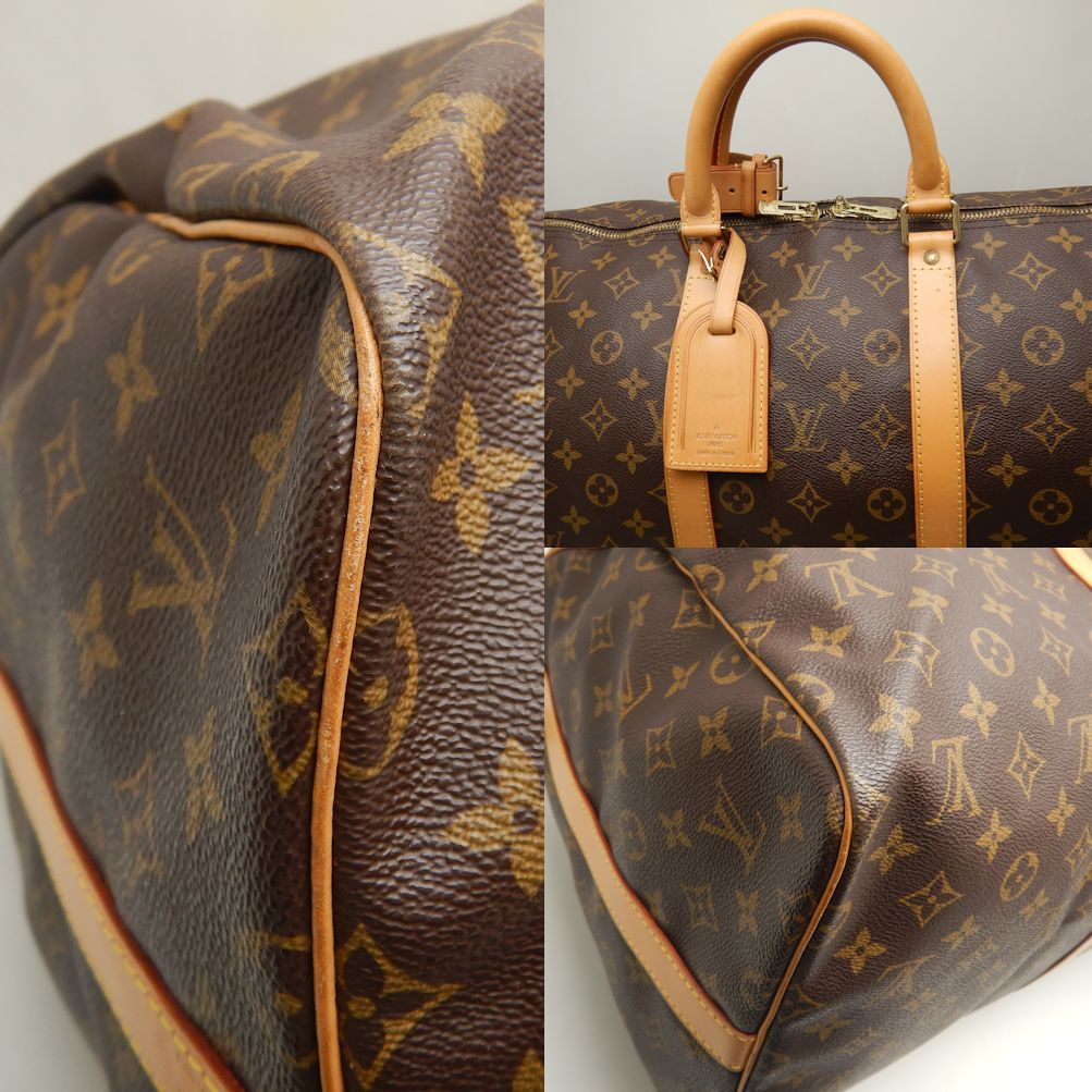 LOUIS VUITTON ルイヴィトン モノグラム キーポルバンドリエール55