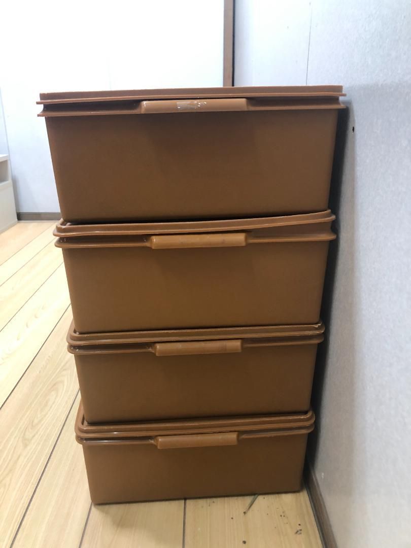 TUPPERWARE タッパーウェア　スーパーケース　ブラウン　75027-2- TUPPERWARE タッパーウェア スーパーケース ブラウン 75027-2-