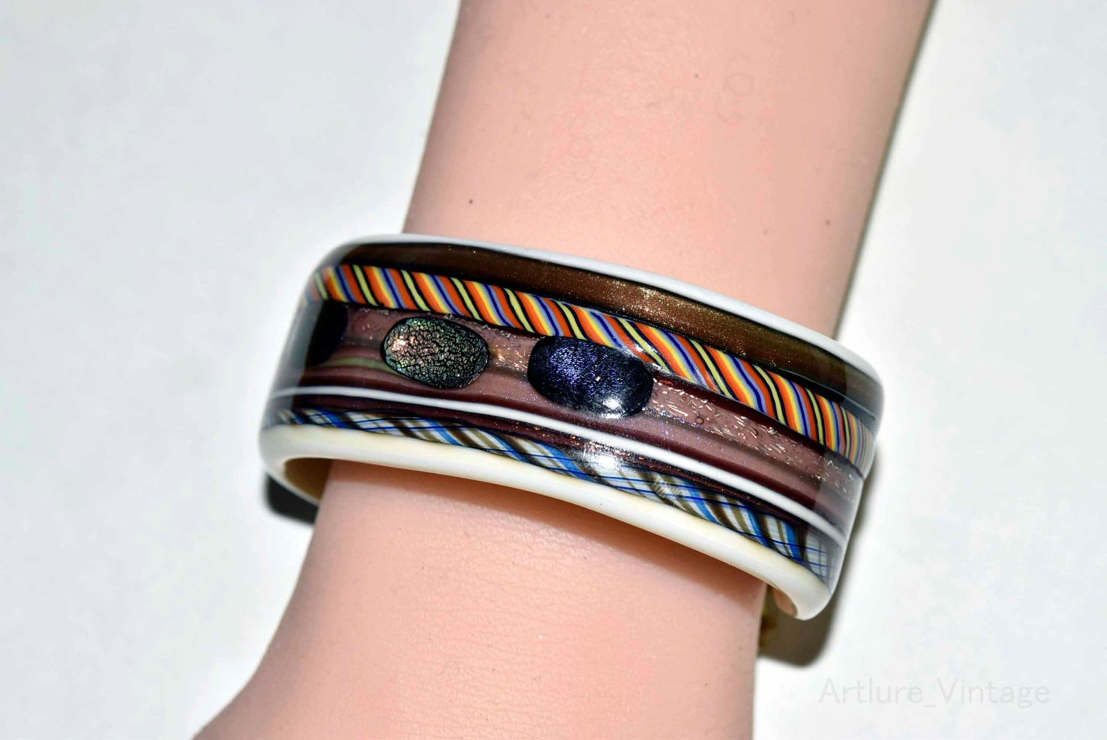 ガラスのブレスレット 、バングル (11562-497 ) bracelet, bangle 