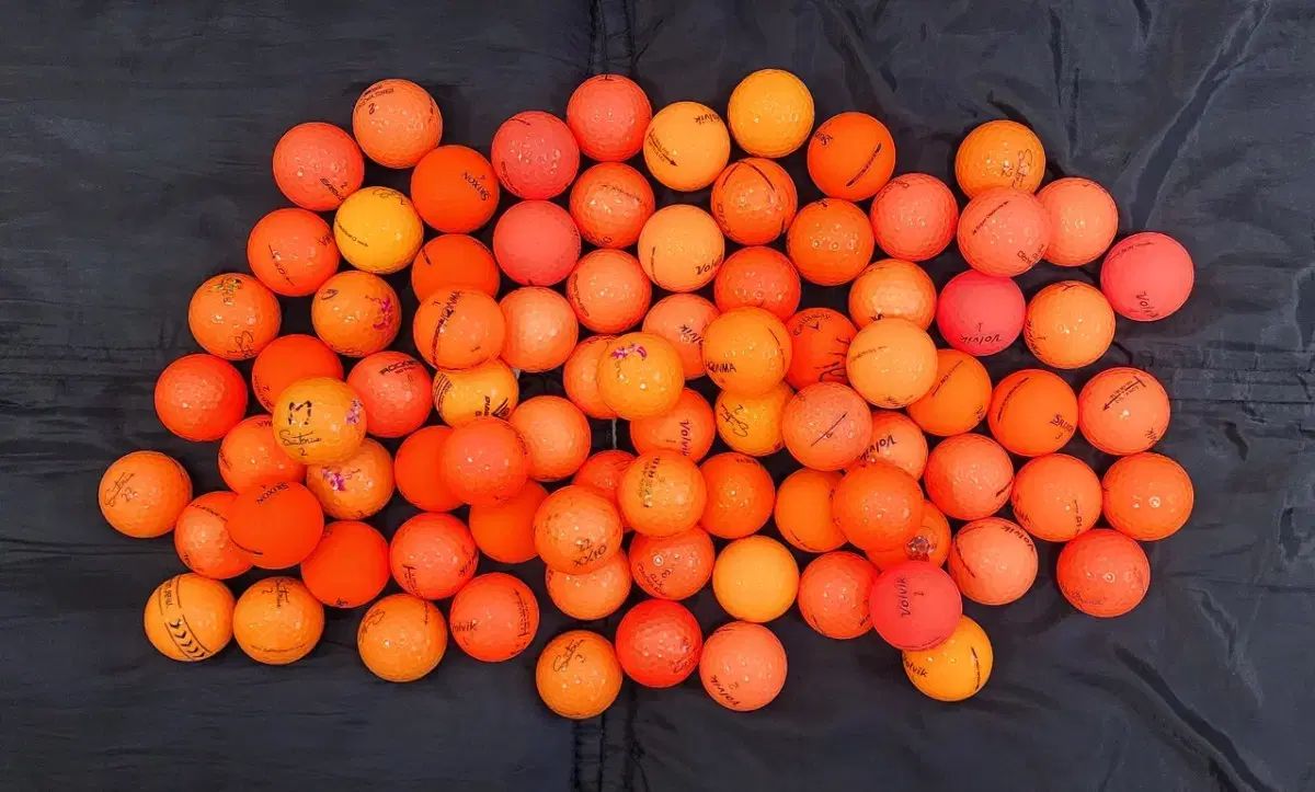 かわいい色 ゴルフボール ボール 100個 WHITEMONARCHHOTEL_COM