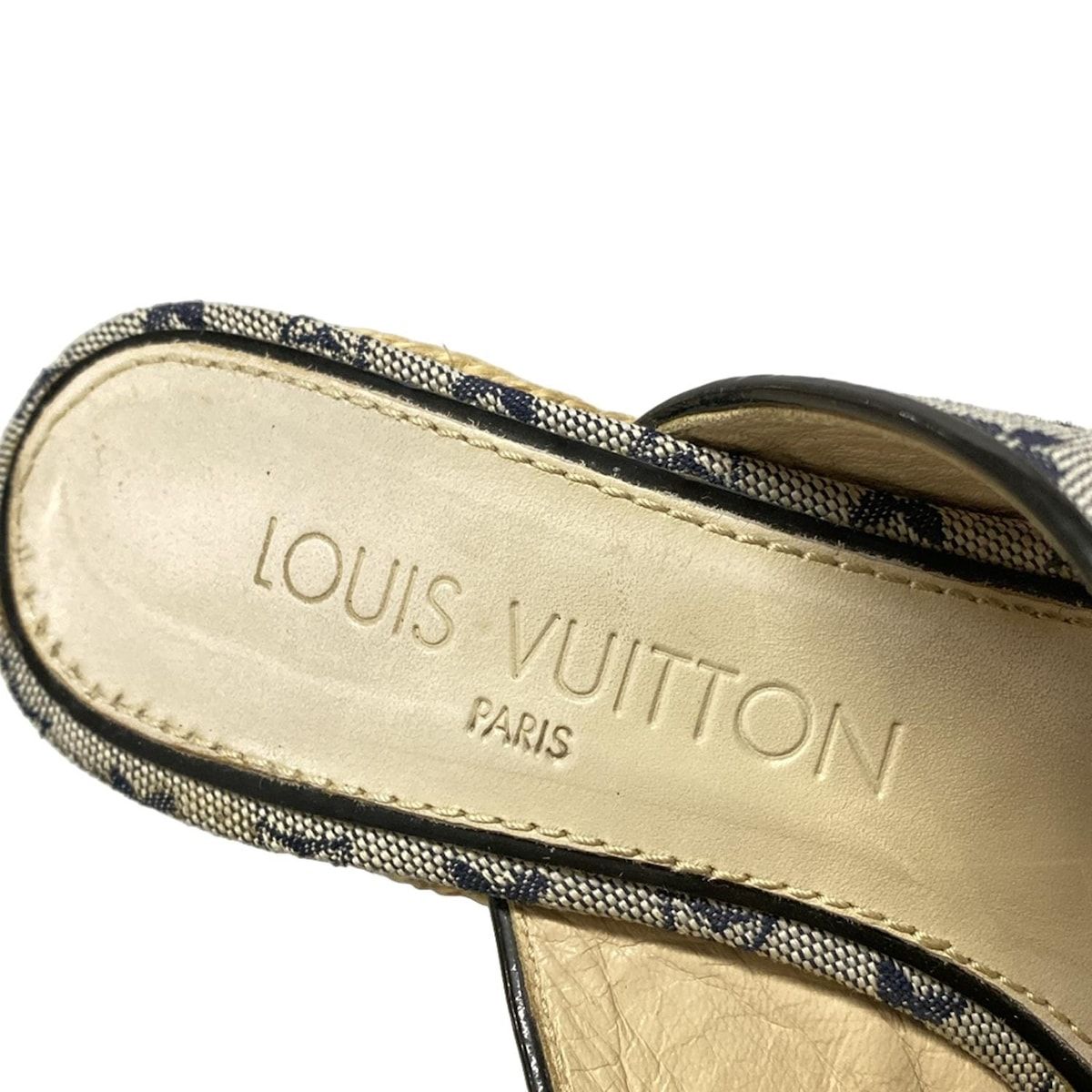 【美品】ルイヴィトン　サンダル　35 1/2　モノグラム　レザー　23cm 楽天市場】LOUIS VUITTON ルイ ヴィトン モノグラムジャイアント