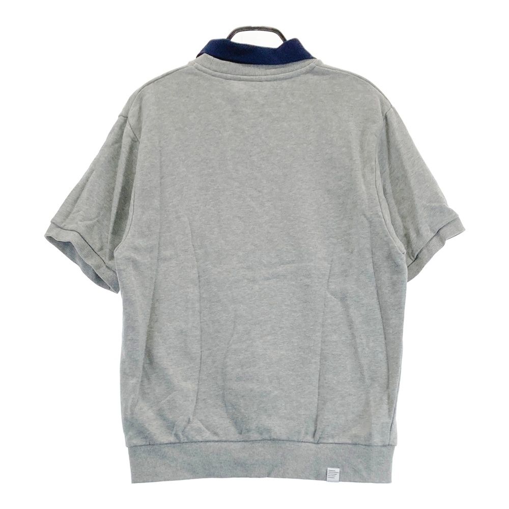CLUBHAUS 半袖スウェットシャツ CLUBHAUS クラブハウス 襟付 半袖スウェット グレー系 サイズ