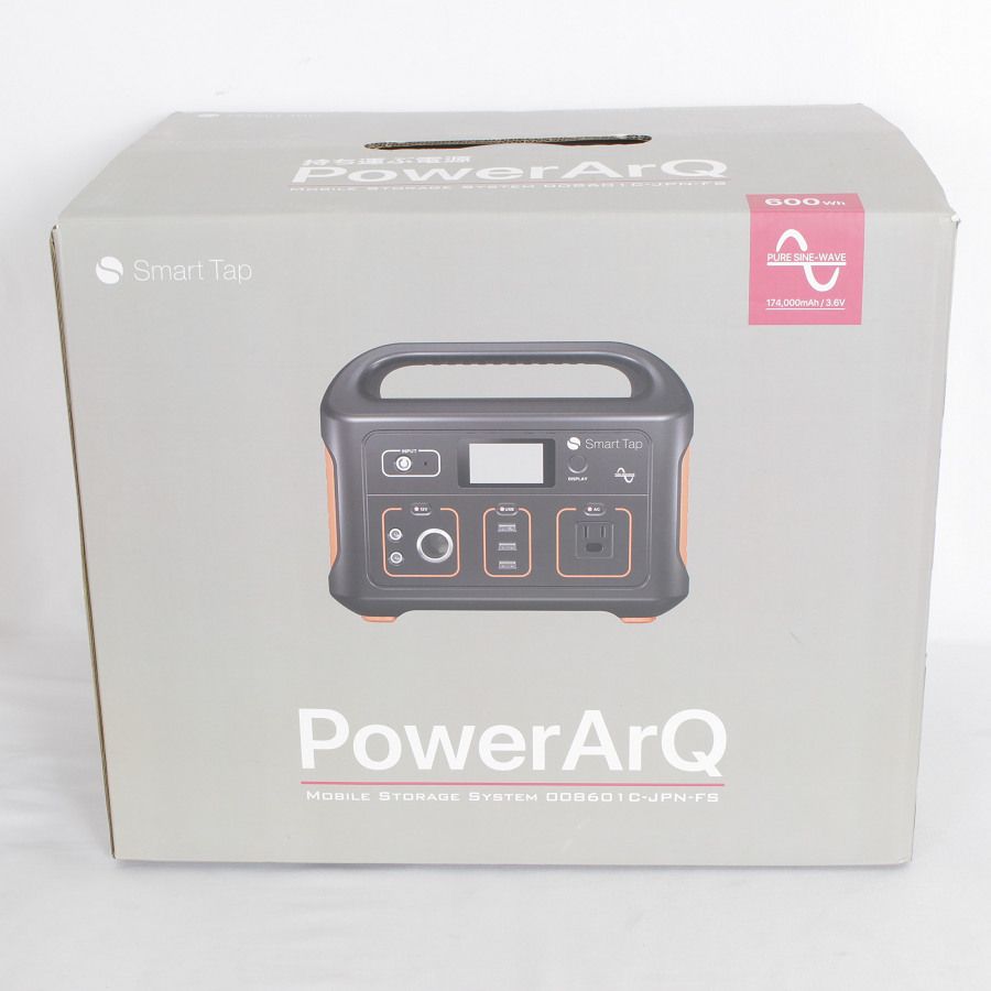 SmartTap PowerArQ 008601C-JPN-FS オレンジ 626Wh ポータブル電源