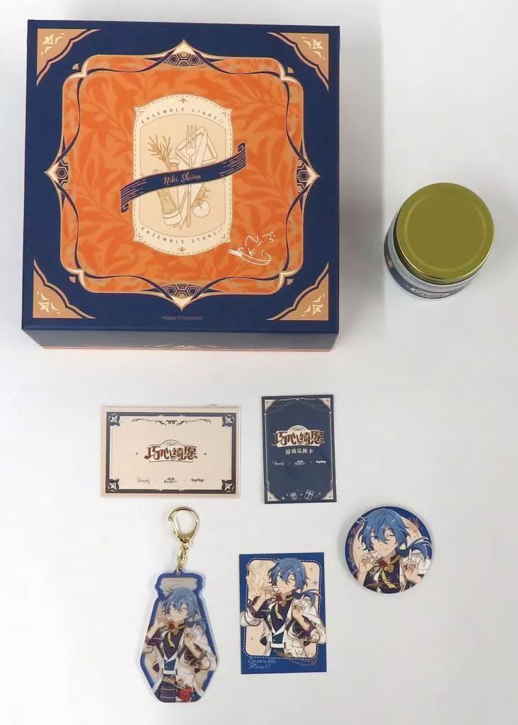 【中古】グッズセット 椎名ニキ ギフトボックス 「あんさんぶるスターズ! &times; Venchi &times; TapTap」 中国限定