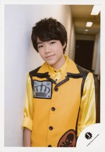 中古】生写真(ジャニーズ) 少年忍者/瀧陽次朗/上半身・衣装黄色.黒
