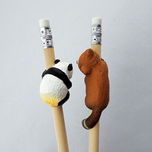  まとめ エルコミューン 鉛筆 アニマルペンシル Owl White BP 24 鉛筆 筆記具